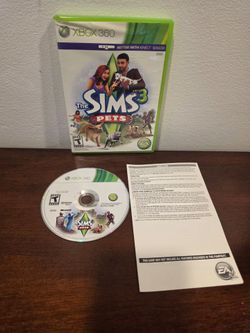 The Sims 3 Pets(Microsoft Xbox 360, 2011) Video Game
