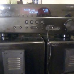 Yamaha Stereo Receiver And Speakers 