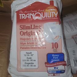 Tranquility SlimLine Unisex Incontinence Diaper Briefs 