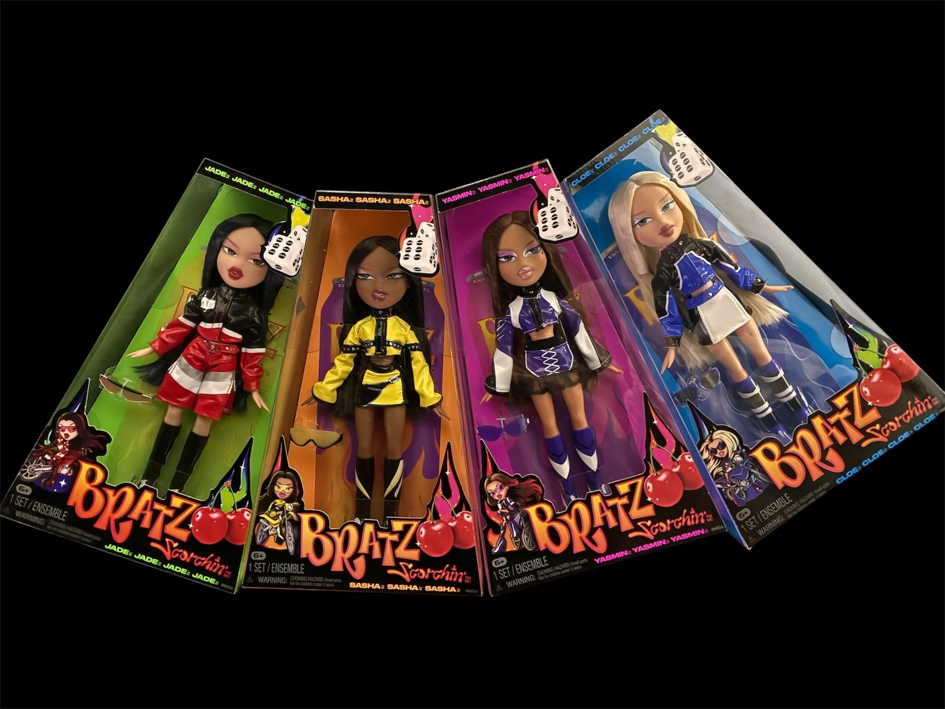 Bratz Scorchin All 4 Dolls