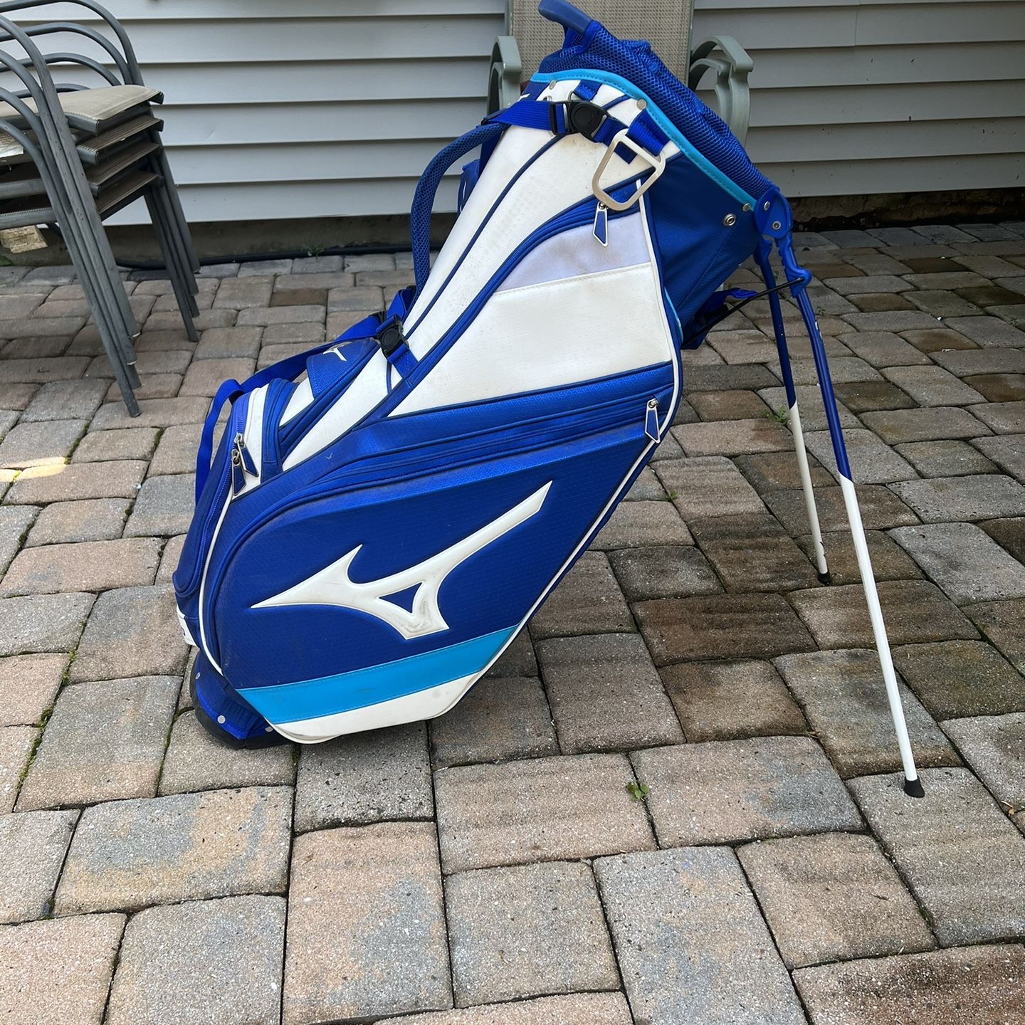 Mizuno 14 Way Golf Bag Blue GREAT store CONDITION