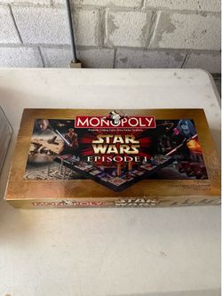Star Wars Episode I Monopoly Collector Edition Board Game