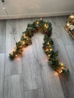 Garland With Lights. NO HOLD