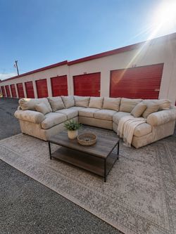 Ashley Furniture Large Sectional Sofa – $599