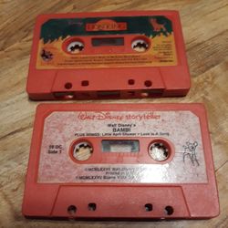 2 Disney cassette tapes