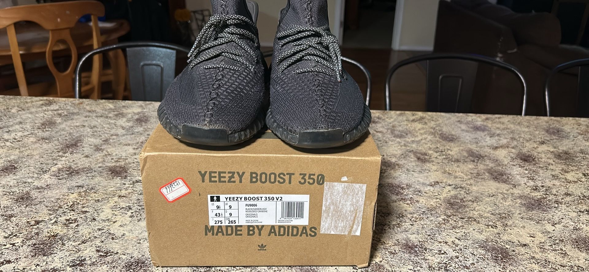 Men’s Yeezy 350 Boost V2 ‘Black Non-Reflective’