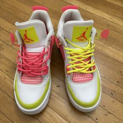 GS Jordan 4 Lemon Venom 