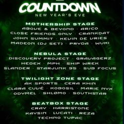 Countdown Tickets 