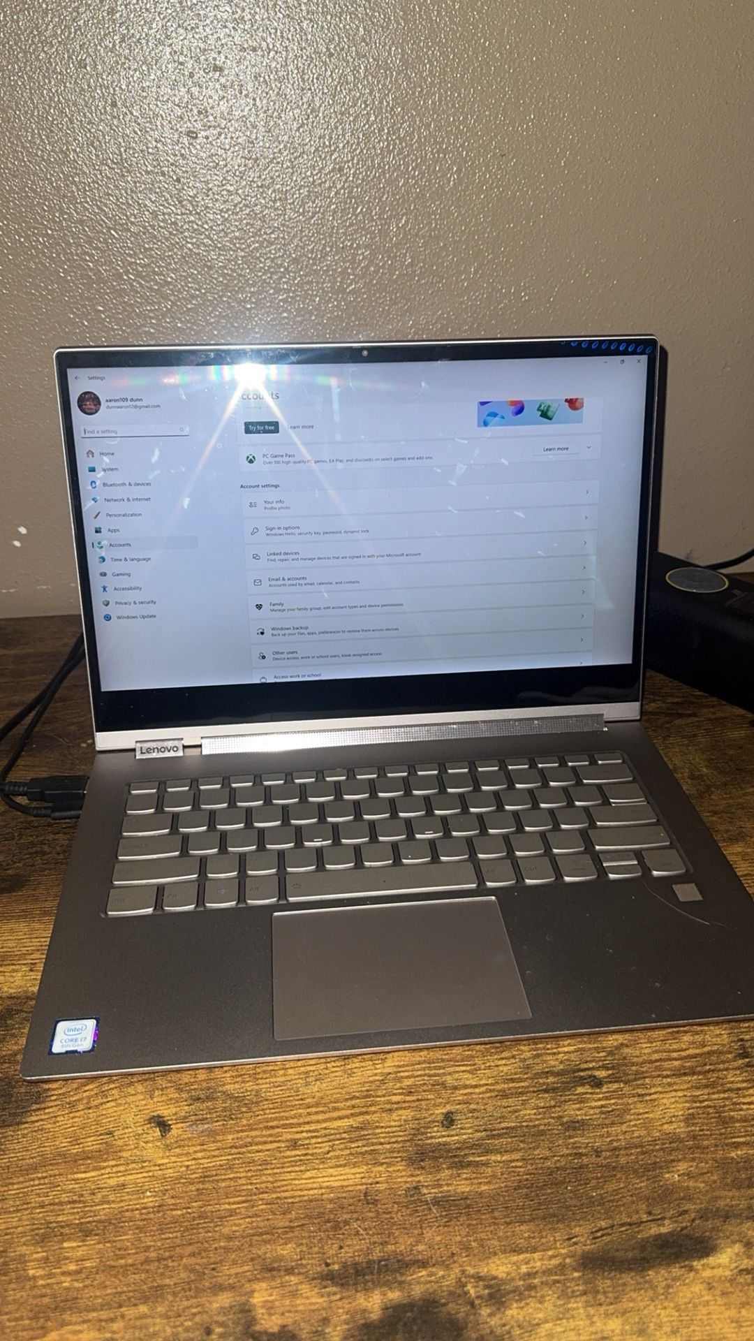 Lenovo Yoga C930-13IKB 13.9" Touchscreen TRADE