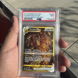 Pokemon Giratina Vstar GG69 PSA 9 