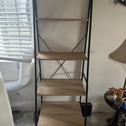Like new several tiered ladder shelf