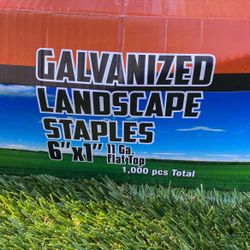 Galvanized Sod Staples For Turf And Garden