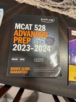 Kaplan MCAT 528 Advanced Prep 2023-2024