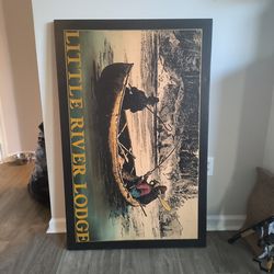 Little river lodge painting