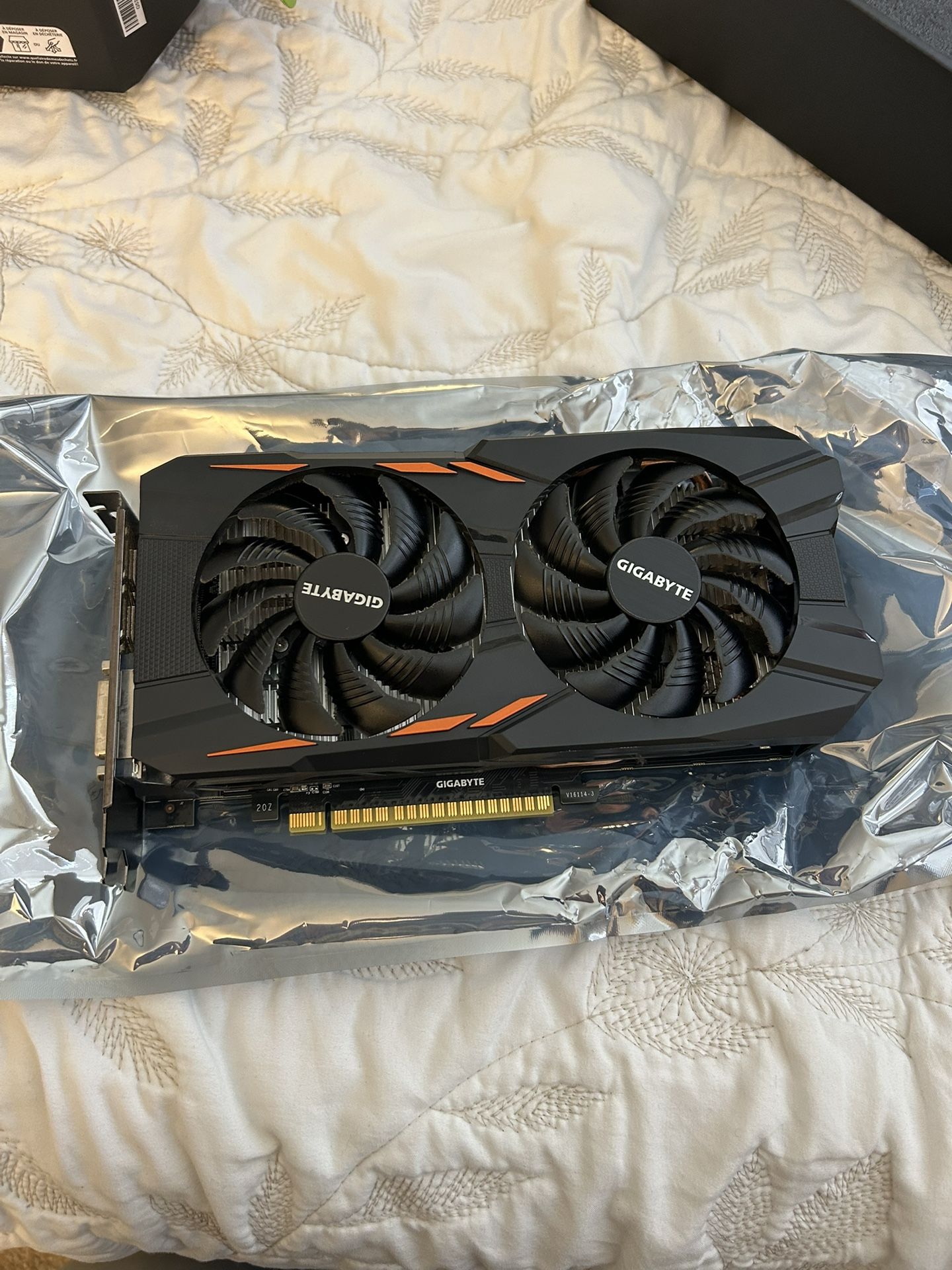 Gigabyte Geforce GTX 1050 Ti 4GB Windforce Graphic Card (GV-N105TWF2OC-4GD)