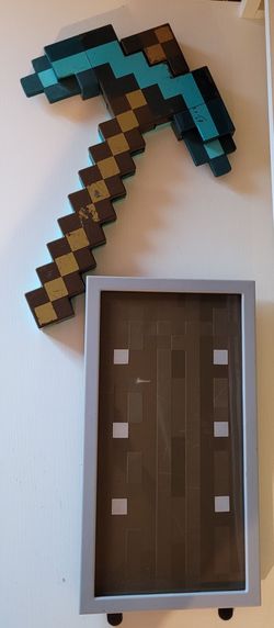 Minecraft Sword/pickaxe & Shield