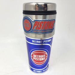 Tervis Detroit Pistons Stainless Steel Tumbler 20 oz Hype Stripes Travel Mug NBA