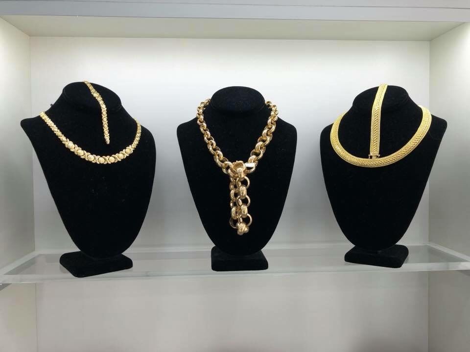 GARGANTILLAS DE ORO / women's GOLD CHOKERS