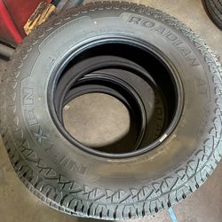 Nexen all  terrain tires 285 70 17
