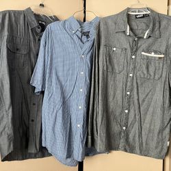 Men’s Button Down Shirts (3)
