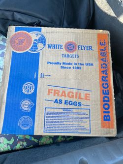 White Flyer Biodegradable Clay Shooting Targets