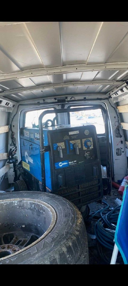 Bob Cat 250 Welder Generator On Wheels