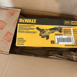20V MAX XR Cordless Brushless 4.5 in. Slide Switch Small Angle Grinder with Kickback Brake (Tool Only)