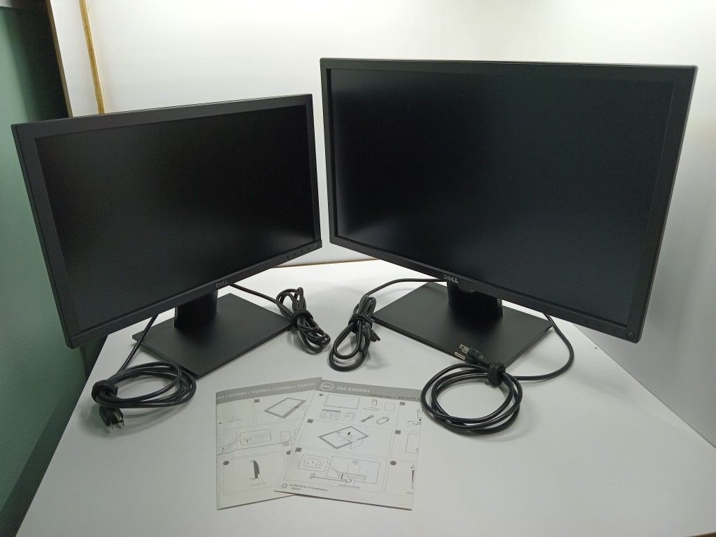 2 DELL COMPUTER MONITORS