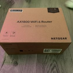 Netgear AX1800 WiFi 6 Router