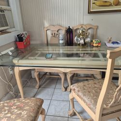 Dining Set, With 6 Chairs 