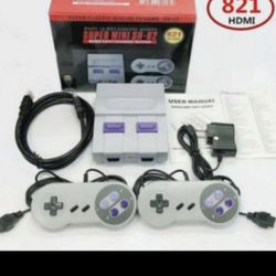 Mini Classic Console With HDMI Output- 821 Built-In Nintendo Games