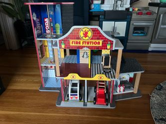 Fire Station Toy House