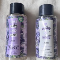 Love Beauty & Planet Shampoo & Conditioner Set 