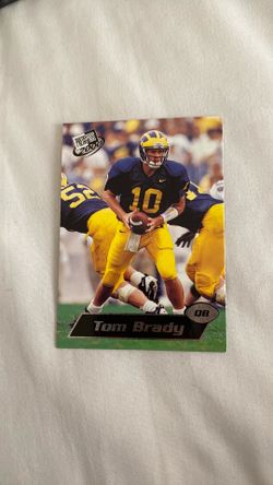 Tom Brady press pass 2000 card