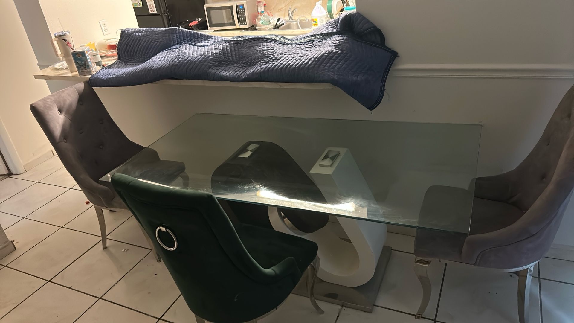 Glass Dining Table