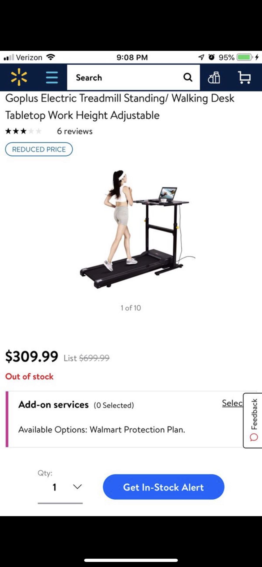 Treadmill Walking / Standing Desk