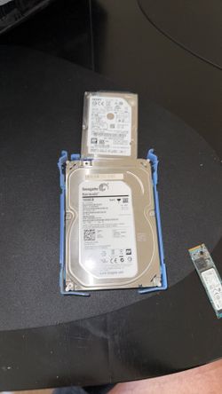 2 1000gb Sata hard drives