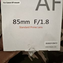 85MM F1.8 Prime Lens 