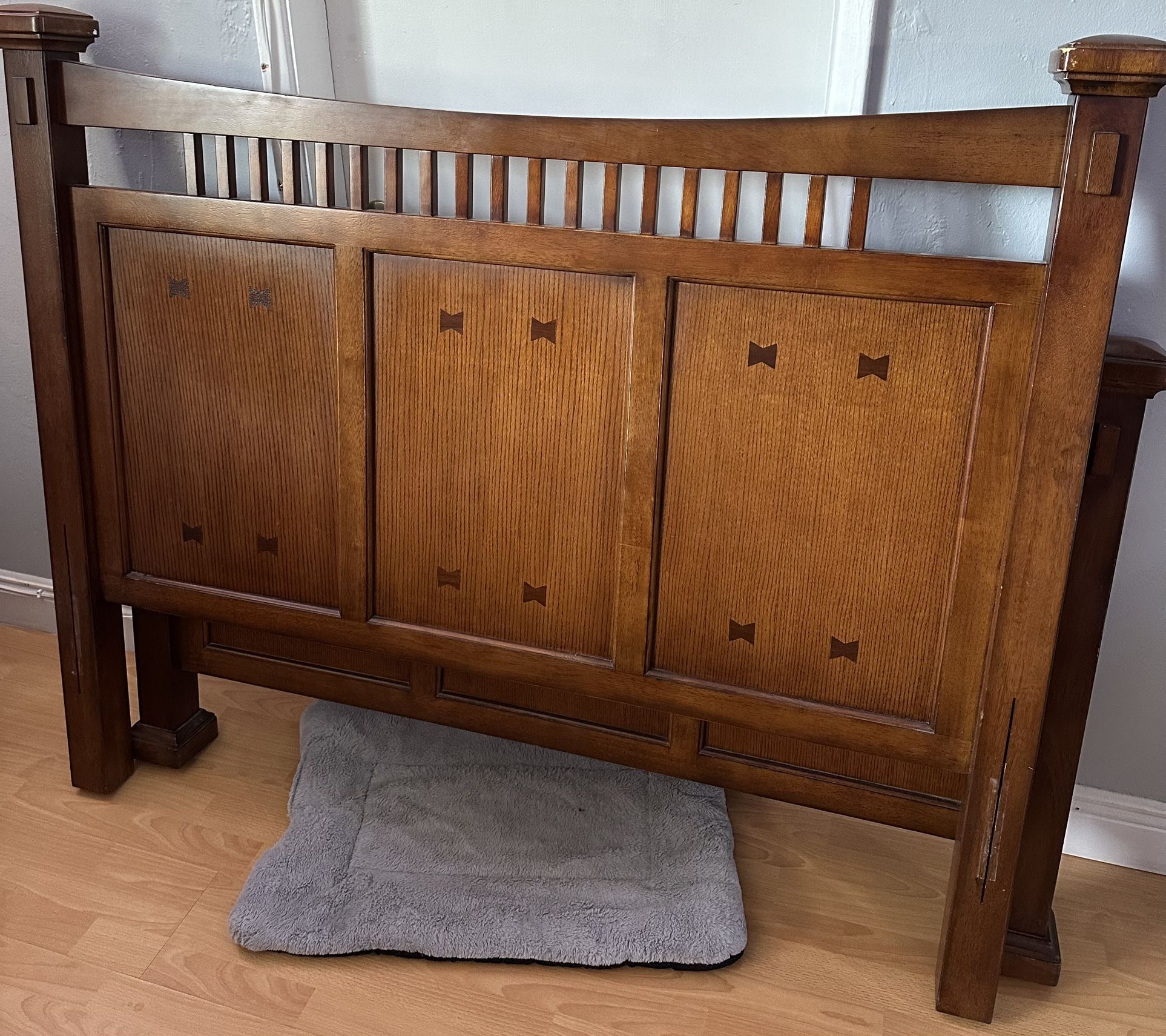 Full Size Bed - with Mattress and Box Spring