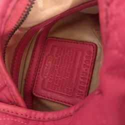 pink Coach Bag 