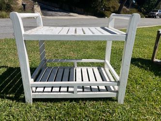 Wood Garden Table