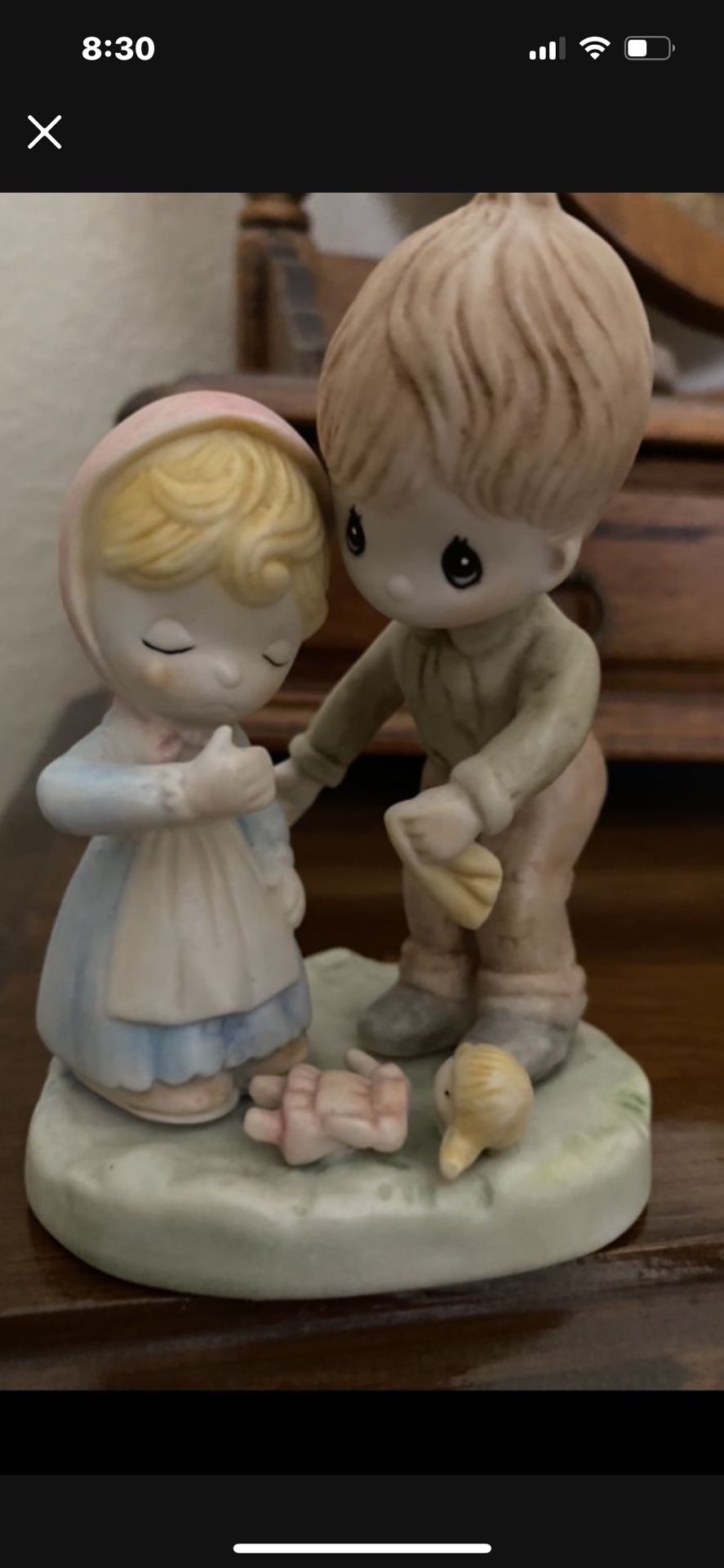 6” Hand Painted Figurine