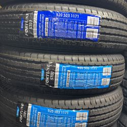 ST 205/75/15 Trailer Tires 8ply 