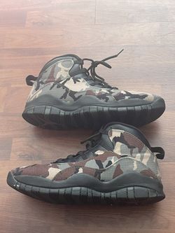 Air Jordan 10 Retro Woodland Camo