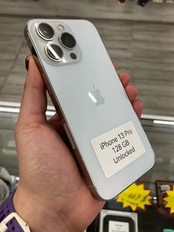 White iPhone 13 Pro unlocked cash or $50 down