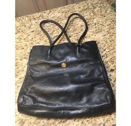 PIERRE BALMAIN leather bag 14x15
