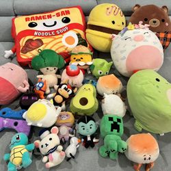 Plushie Stuffed Animals Lot