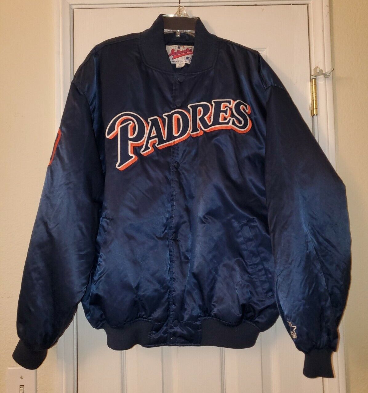 Vintage San Diego Padres Starter Authentic Diamond Collection Jacket