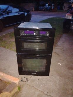 kitchen aid double convection oven / oven/ microwave