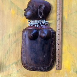 African Wooden Statue 